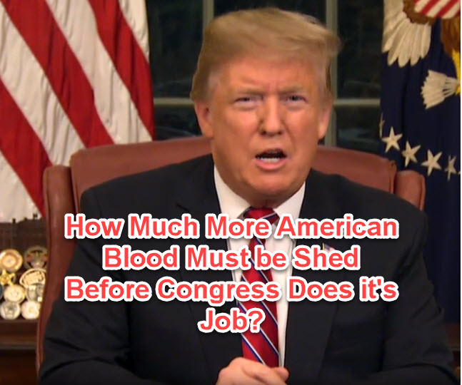 How Much More American Blood Must Be Shed?