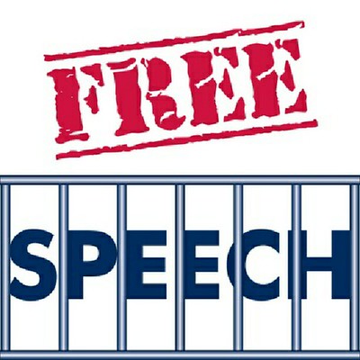 Free speech is on the rise. 